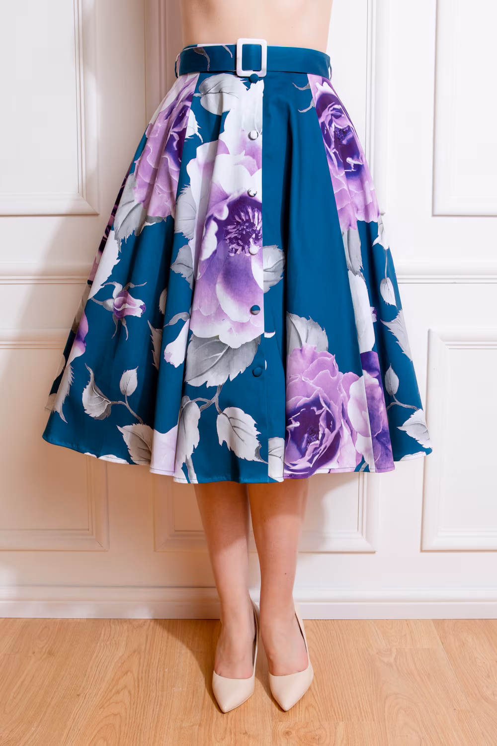 Niamh Floral Swing Skirt