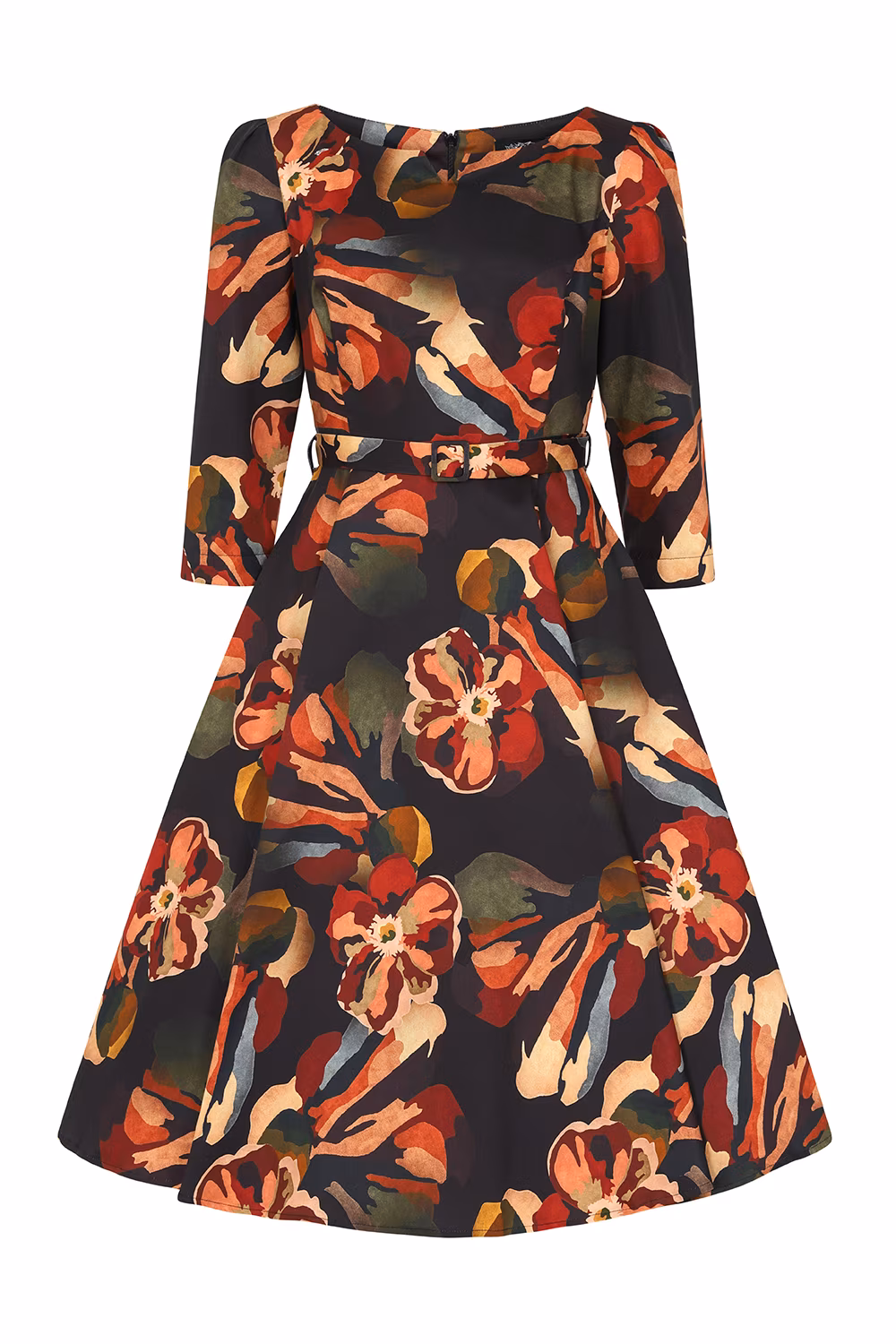 Mabel Floral Swing Dress