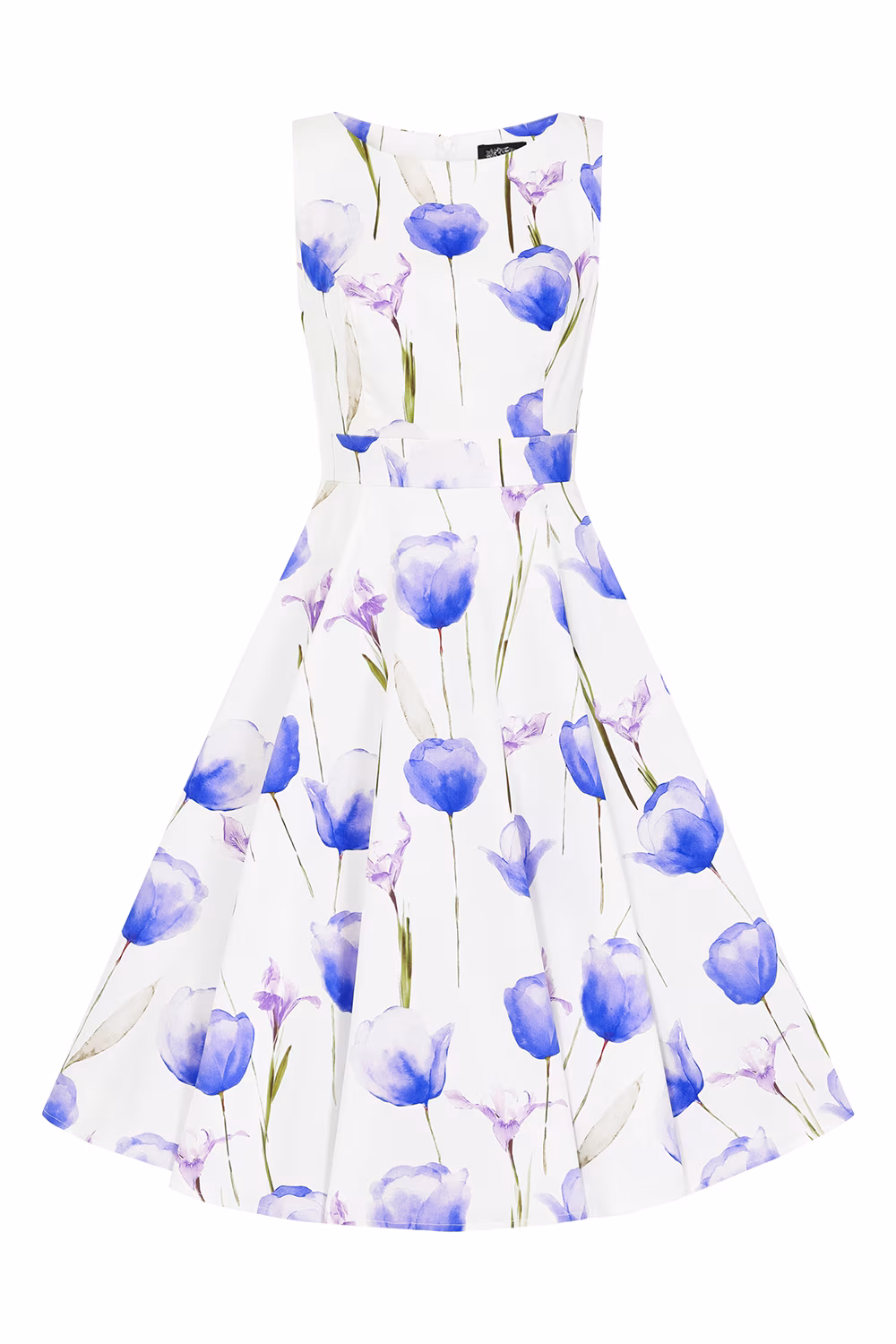 Cathy Floral Swing Dress in Extended Sizing