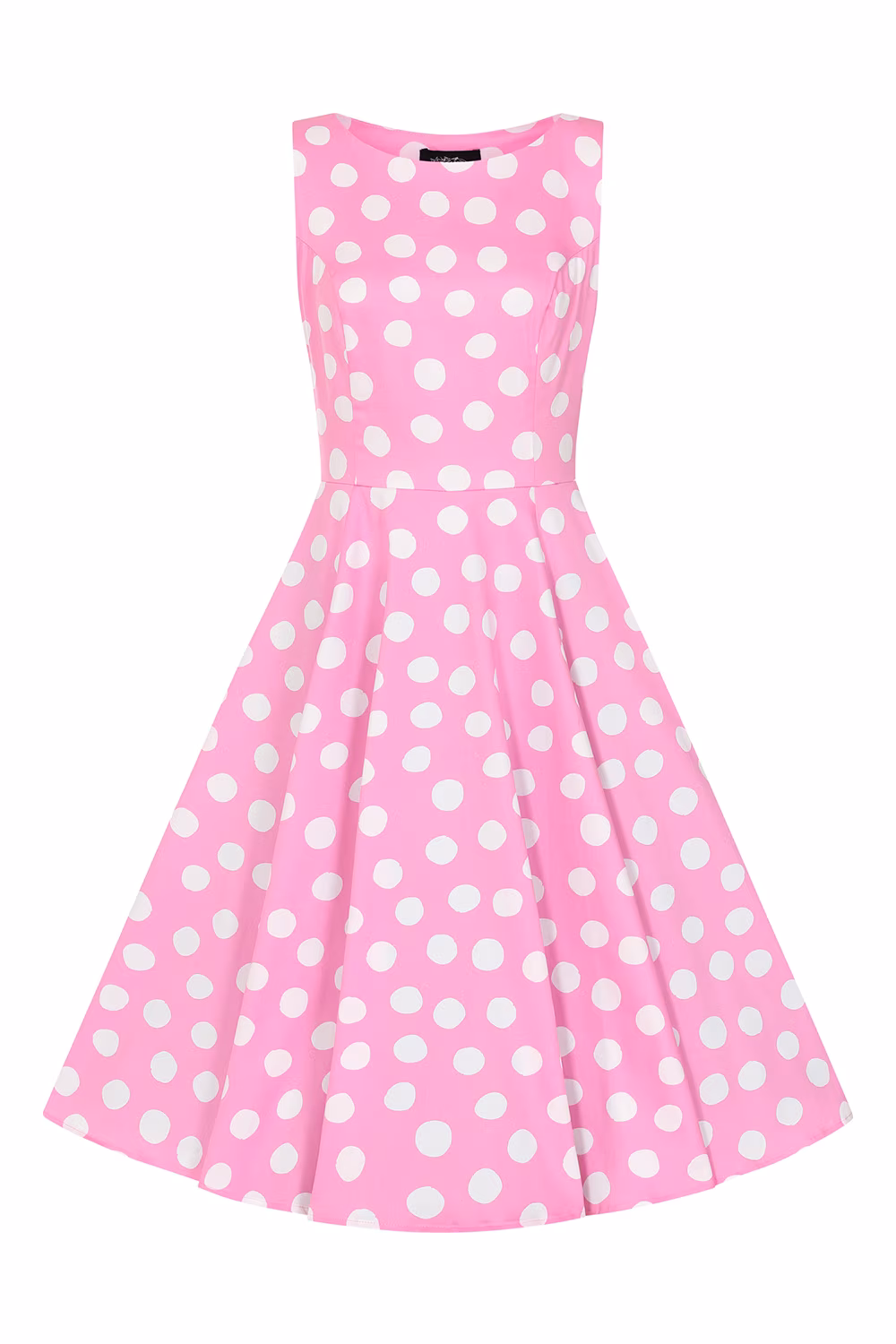 Lyra Polka Dot Swing Dress