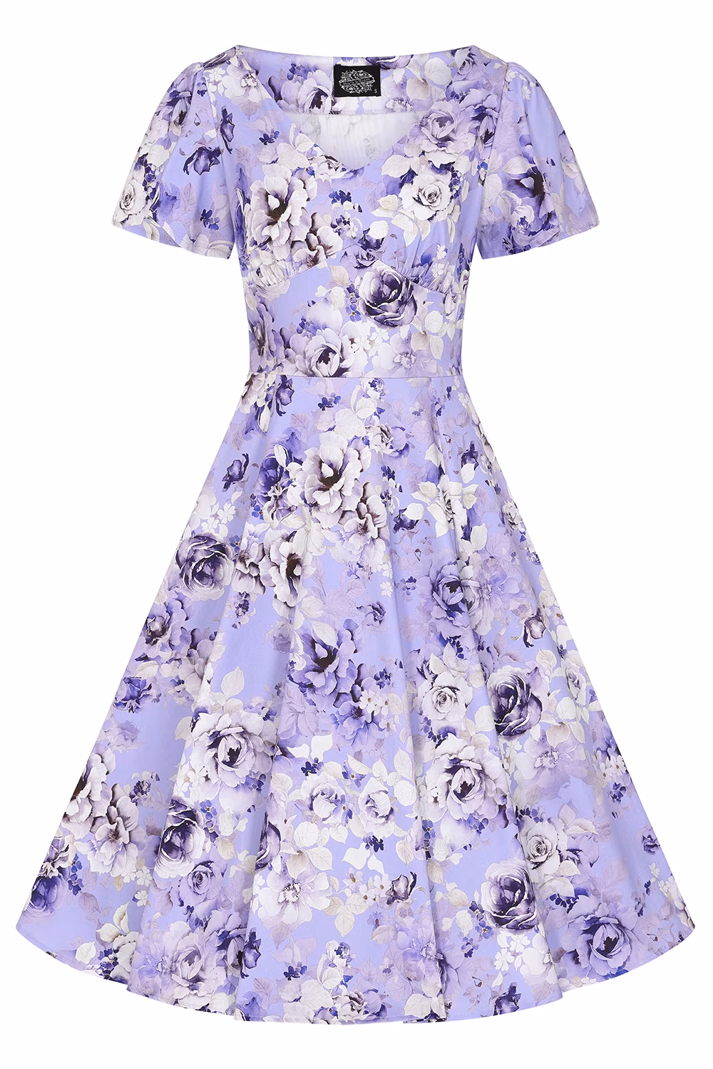 Bonnie Floral Swing Dress in Extended sizing