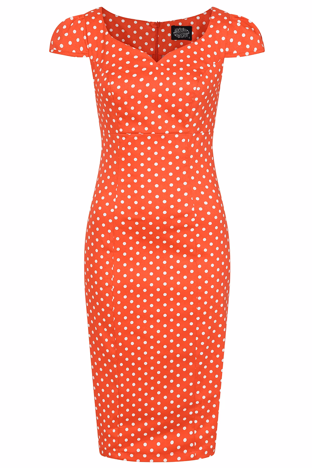 Alexis Polka Dot Wiggle Dress