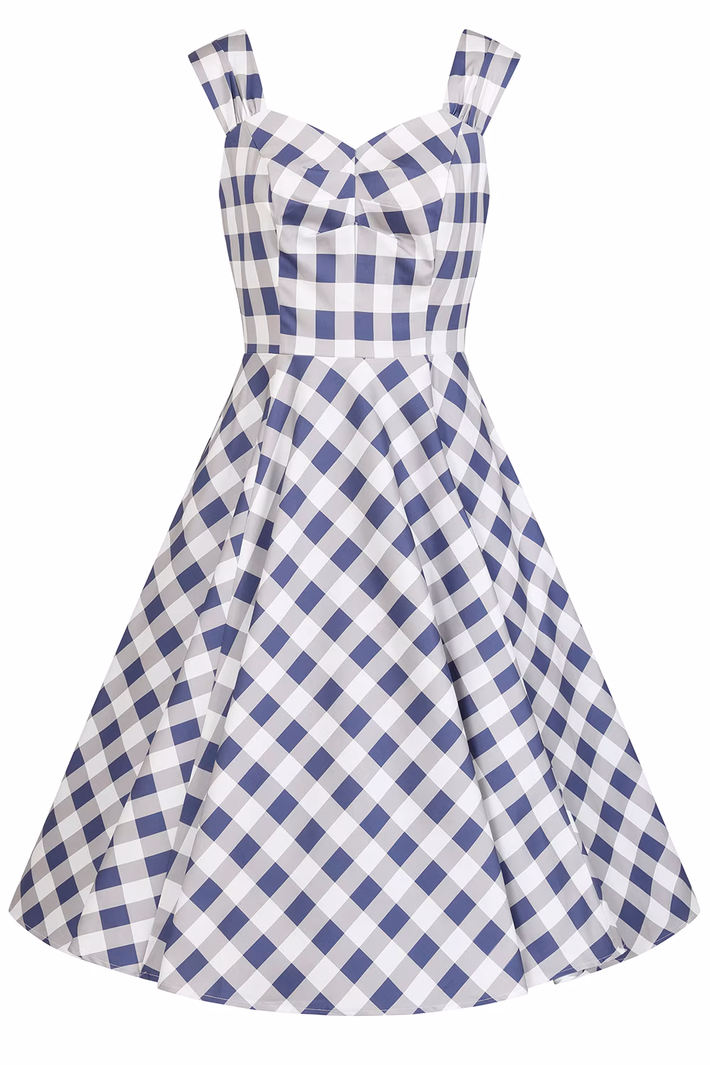 Sadie Check Swing Dress