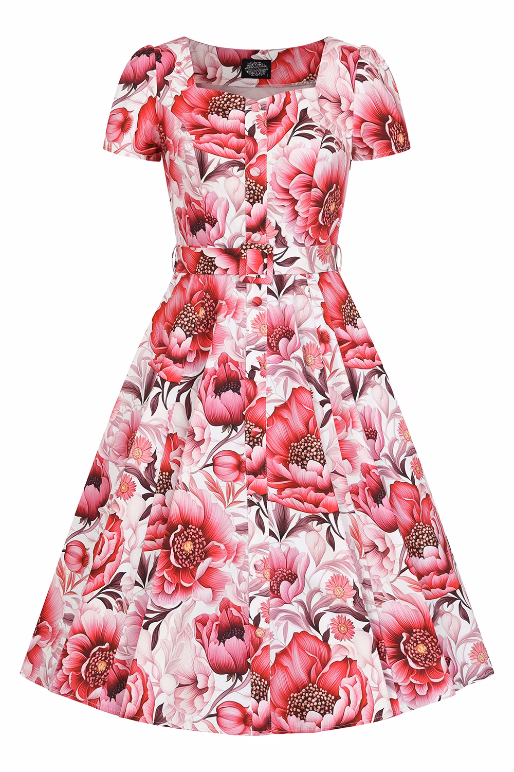 Camille Floral Swing Dress