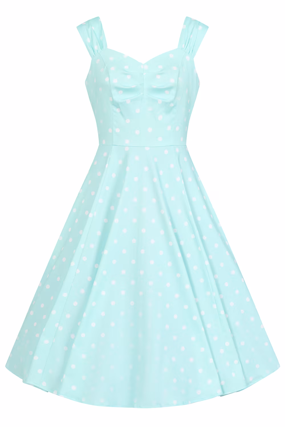 Elena Polka Dot Swing Dress