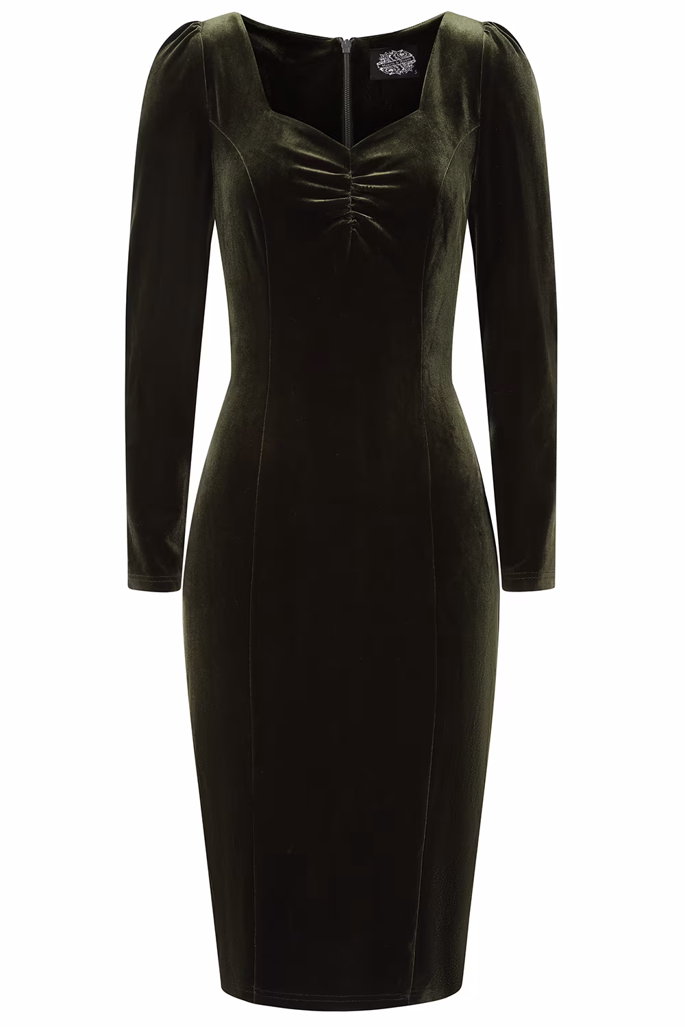 Carmen Velvet Wiggle Dress