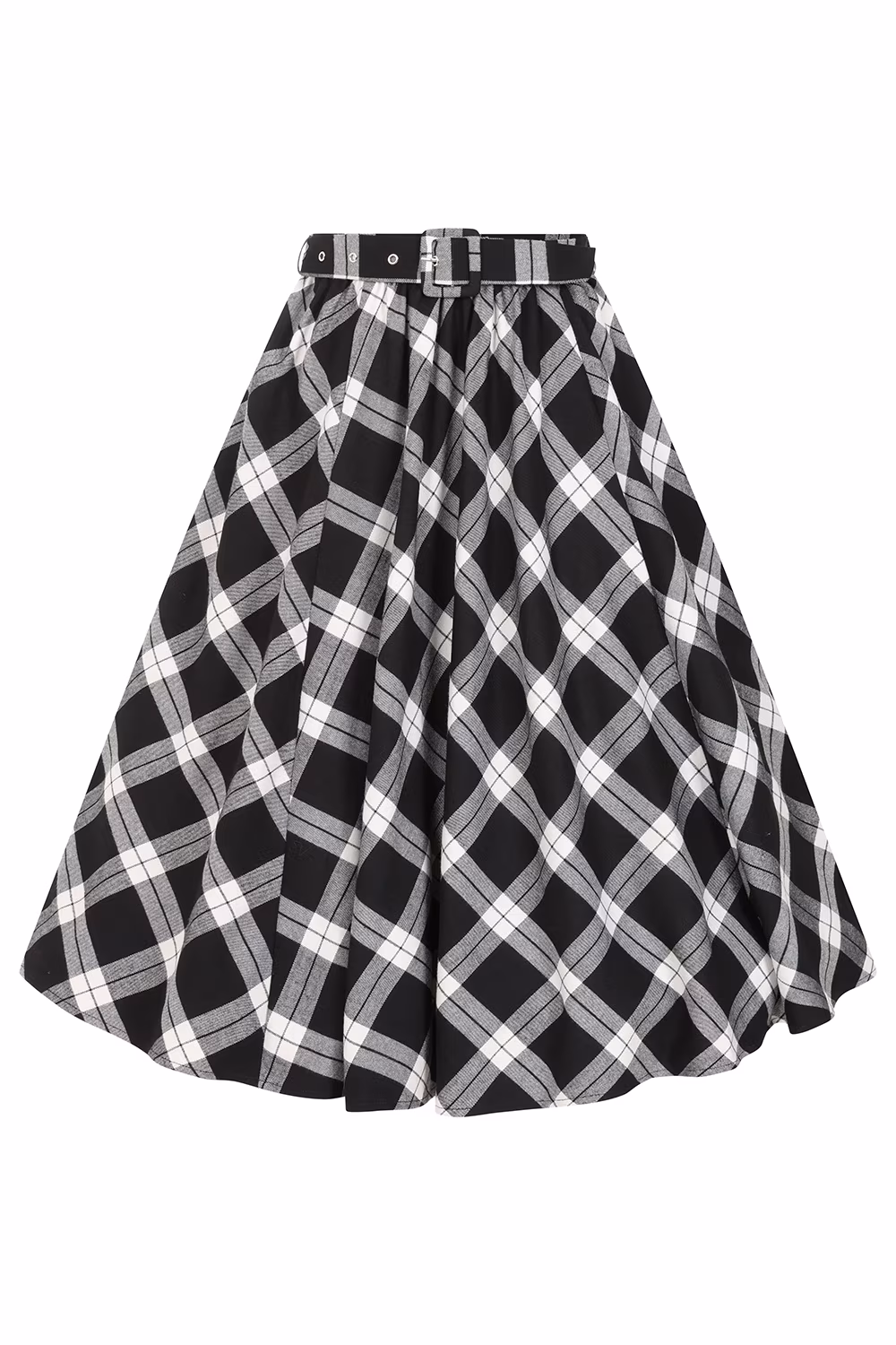 Lacey Tartan Swing Skirt