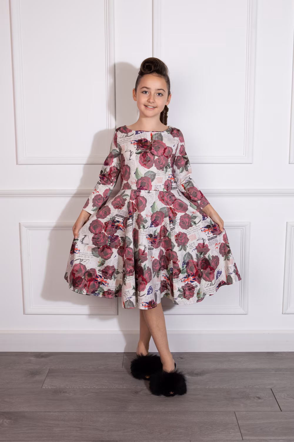 Tilly Tea Party Swing Dress in Kids