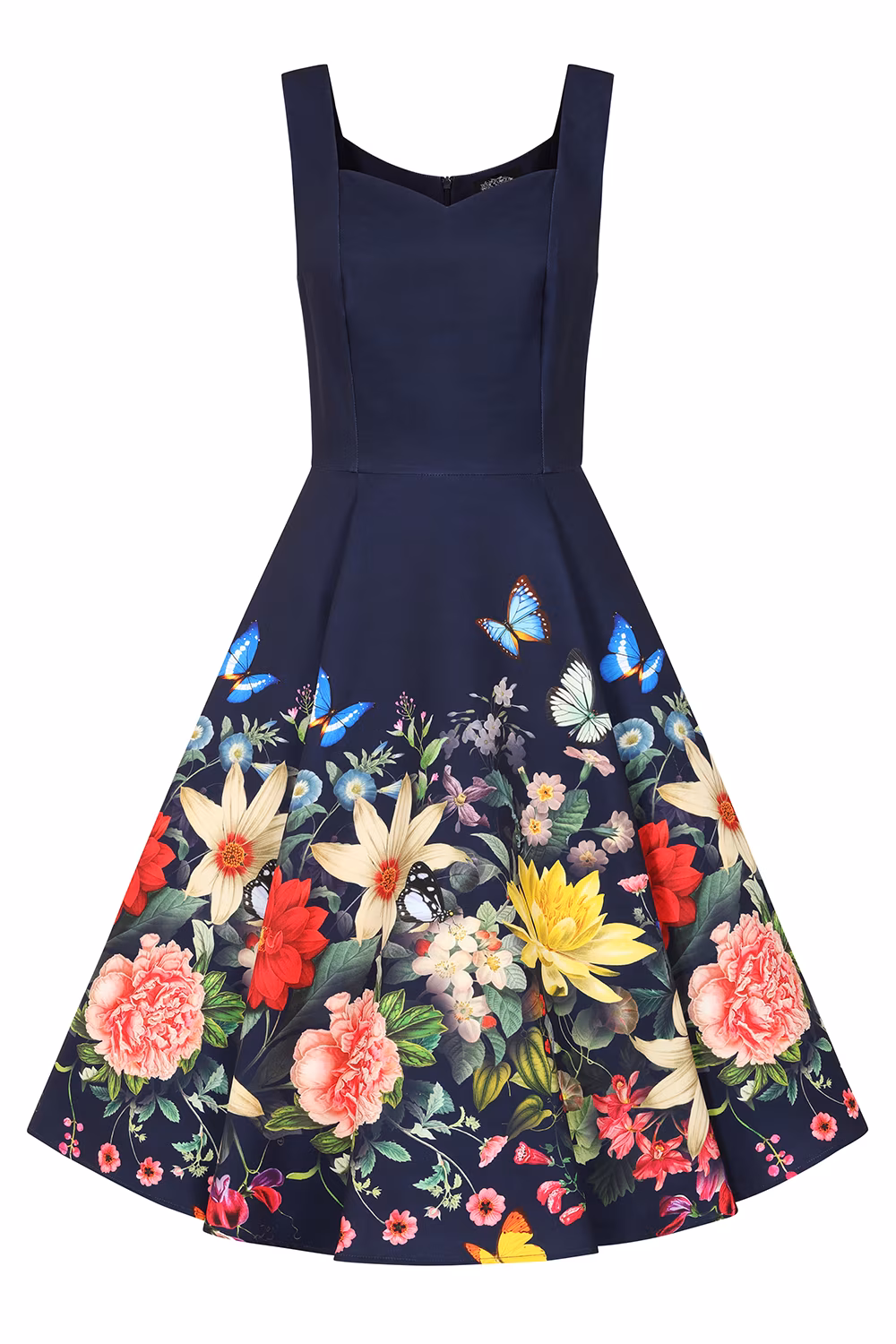 Moonlight Butterfly Swing Dress in Extended Sizing