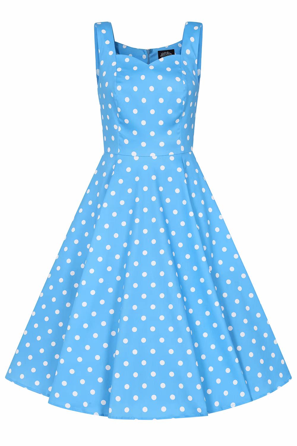 Marlene Polka Dot Swing Dress in Extended Sizing