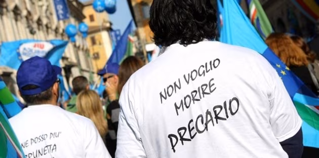 precari,lavoro