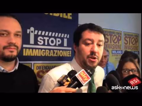 Salvini: pronti a sfidare Renzi, io sono a disposizione