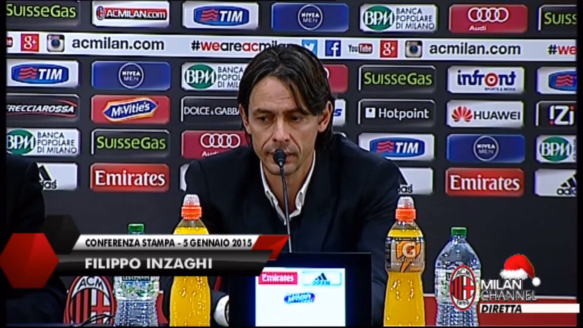 Inzaghi: “Cerci era una priorità di mercato”