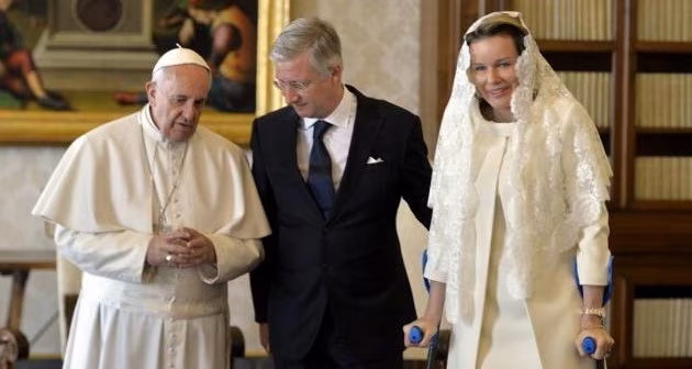 papa reali belgio