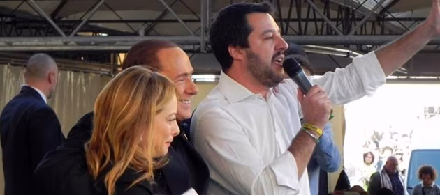 salvini meloni berlusconi
