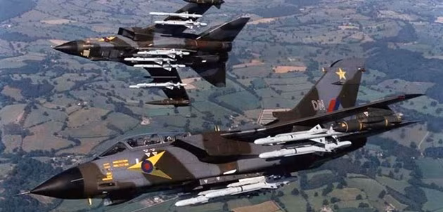 Aerei Tornado della Royal Air Force