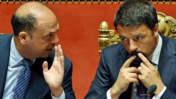 Angelino-Alfano-e-Matteo-Renzi