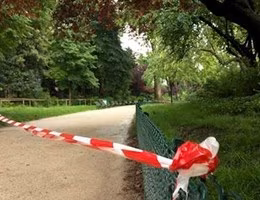 parco parigi fulmine