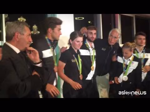 Rio 2016, festa a Casa Italia per le medaglie azzurre