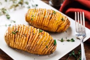 Hasselback potatoes