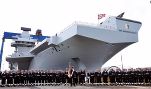 portaerei 'Hms Queen Elizabeth',