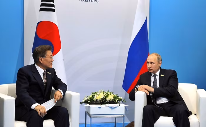 Moon Jae-in putin