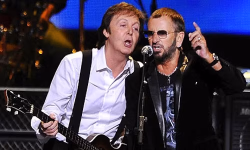 Paul McCartney & Ringo Starr