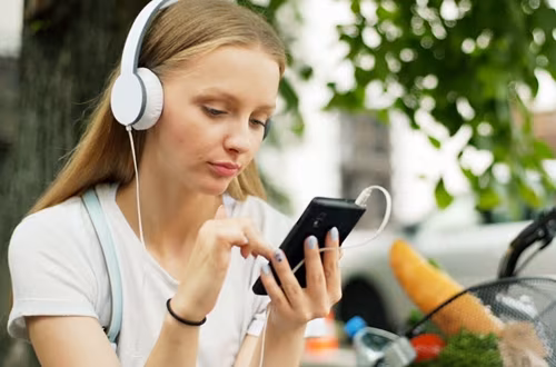 cuffie musica smartphone