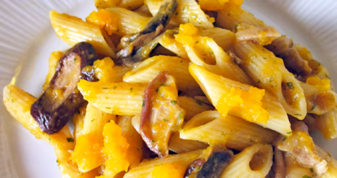 Pasta_zucca_porcini