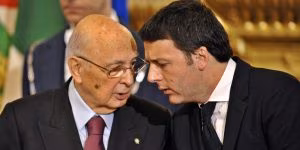 Renzi-Napolitano, la coppia scoppia