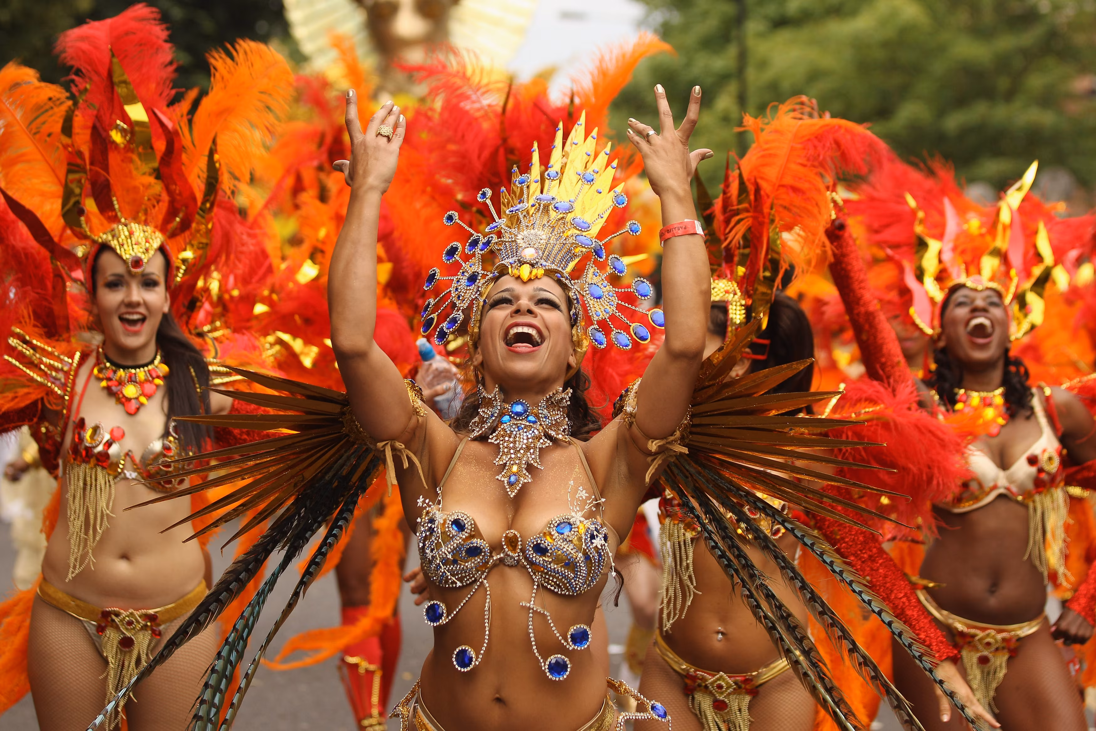 The Annual Notting Hill Carnival Celebrations Take Place