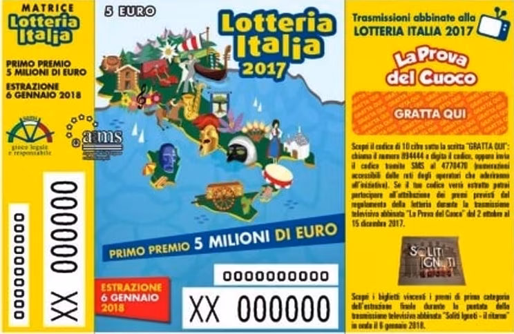 Biglietto Lotteria Italia