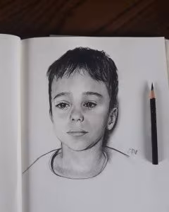 Gioele-carboncino su carta