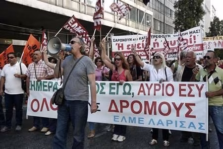 Grecia, sciopero