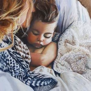 Tenerezza-pastello su carta