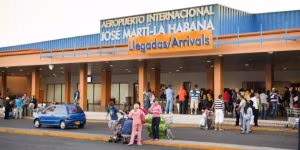 International Airport of Havana Cuba