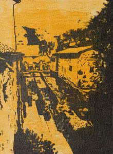 Mulino vecchio - olio su tela