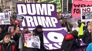 trumpprotestalondra