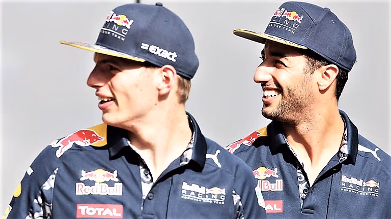 Max Verstappen e Daniel Ricciardo (2)
