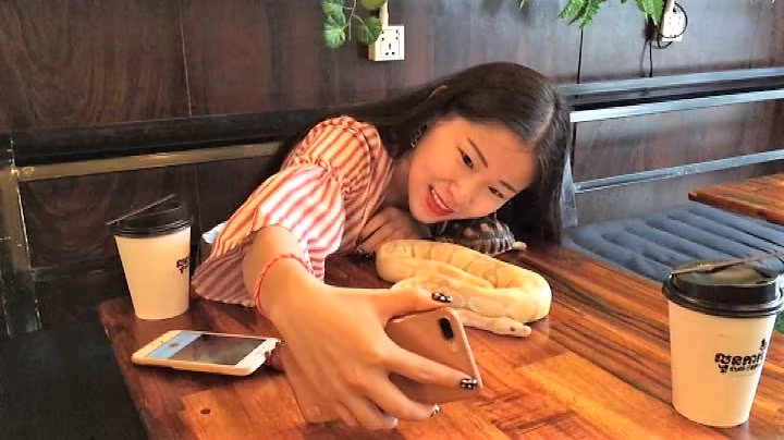 Un caffè col pitone