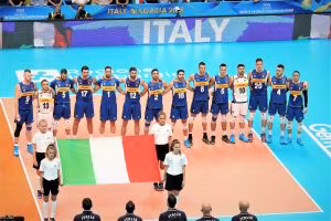 L’inno d’Italia  (Italia - Finlandia pallavolo Mondiali 2018