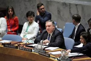 Secretary Of State Pompeo Chairs United Nations Security Council On North Korea