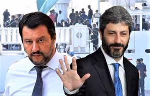 Matteo Salvini e Roberto Fico