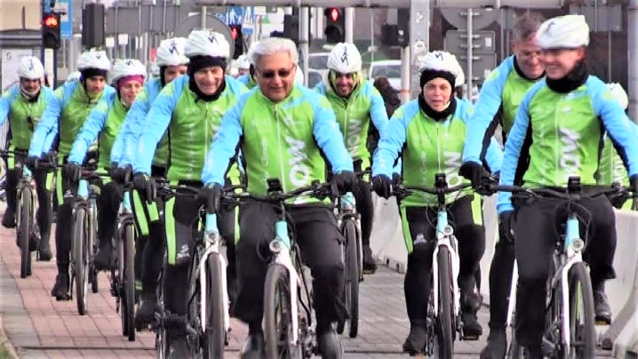 Da Vienna a Cop24 Katowice in bici