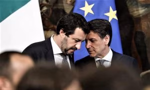Matteo Salvini e Giuseppe Conte