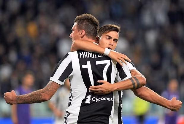 Paulo Dybala e Mario Mandzukic