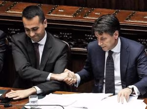 Luigi Di Maio e Giuseppe Conte