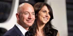 Jeff Bezos e Mackenzie