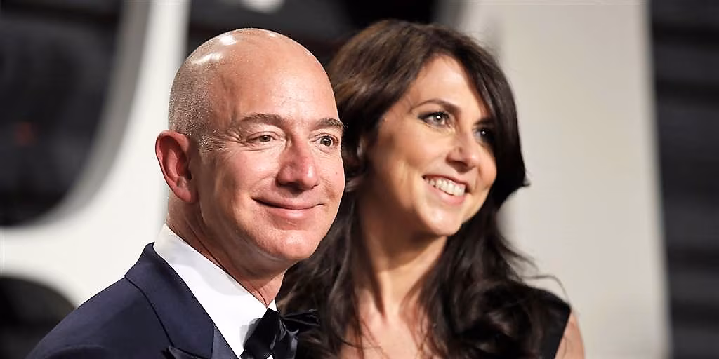 Jeff Bezos e Mackenzie