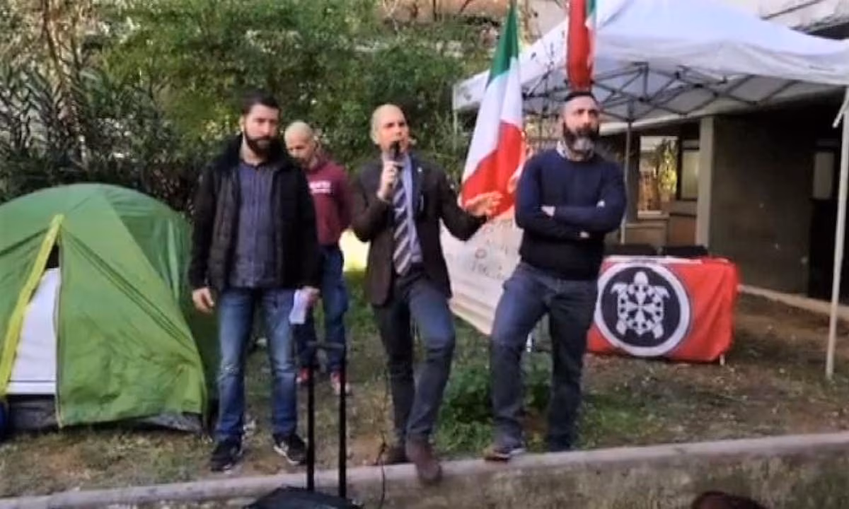 Rom, CasaPound a Casal Bruciato